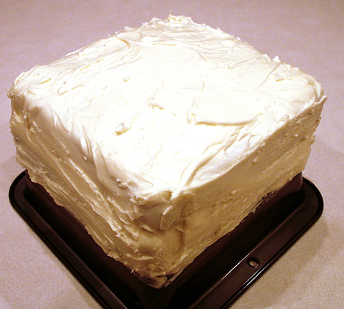 Buttermilk Cake with Cream Cheese Frosting